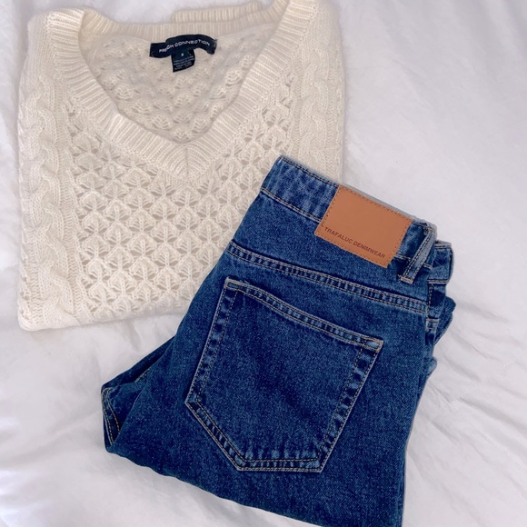 Zara Authentic Denim By TRF Mom Fit size 04 USA - Picture 1 of 1